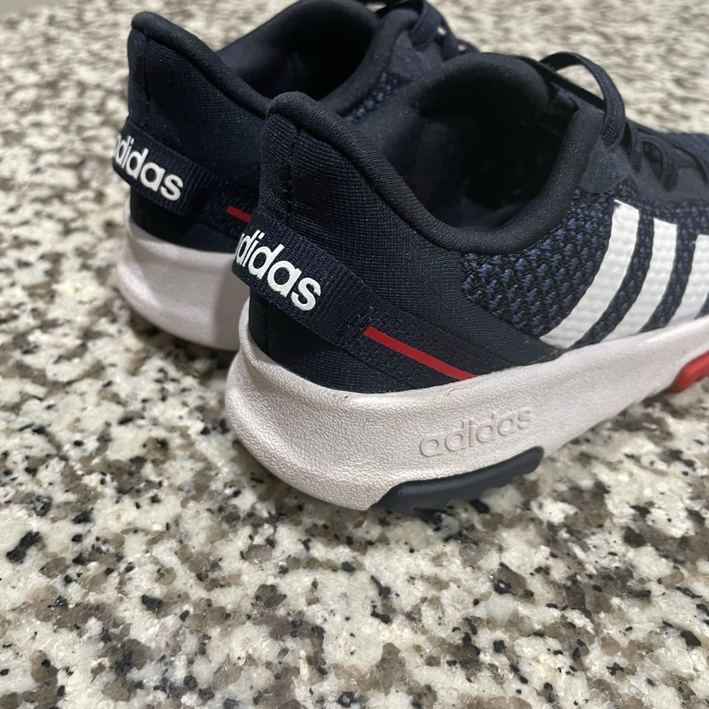 COPY - Boys Navy & White Toddler Adidas Sneakers